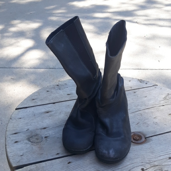 Black Keen slouch boots - Picture 2 of 4